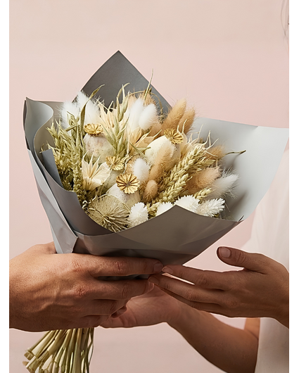 Veldboeket "White Alisson" (medium) | 40cm