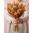 Veldboeket droogbloemen "Orange Clover"| 55cm