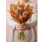 Veldboeket droogbloemen "Orange Clover"| 55cm