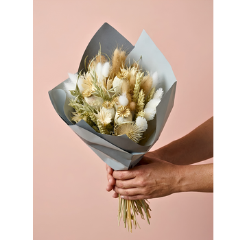 Veldboeket "White Alisson" (medium) | 40cm