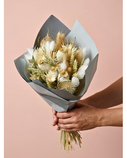 Veldboeket "White Alisson" (medium) | 40cm