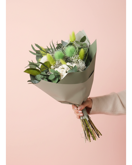 Droogboeket "Green Tale" | 40cm