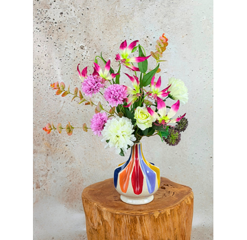 Zijden boeket "Flower Gift" | 60cm