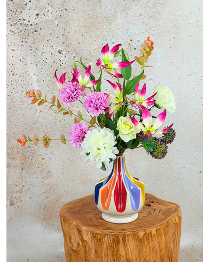 Zijden boeket "Flower Gift" | 60cm