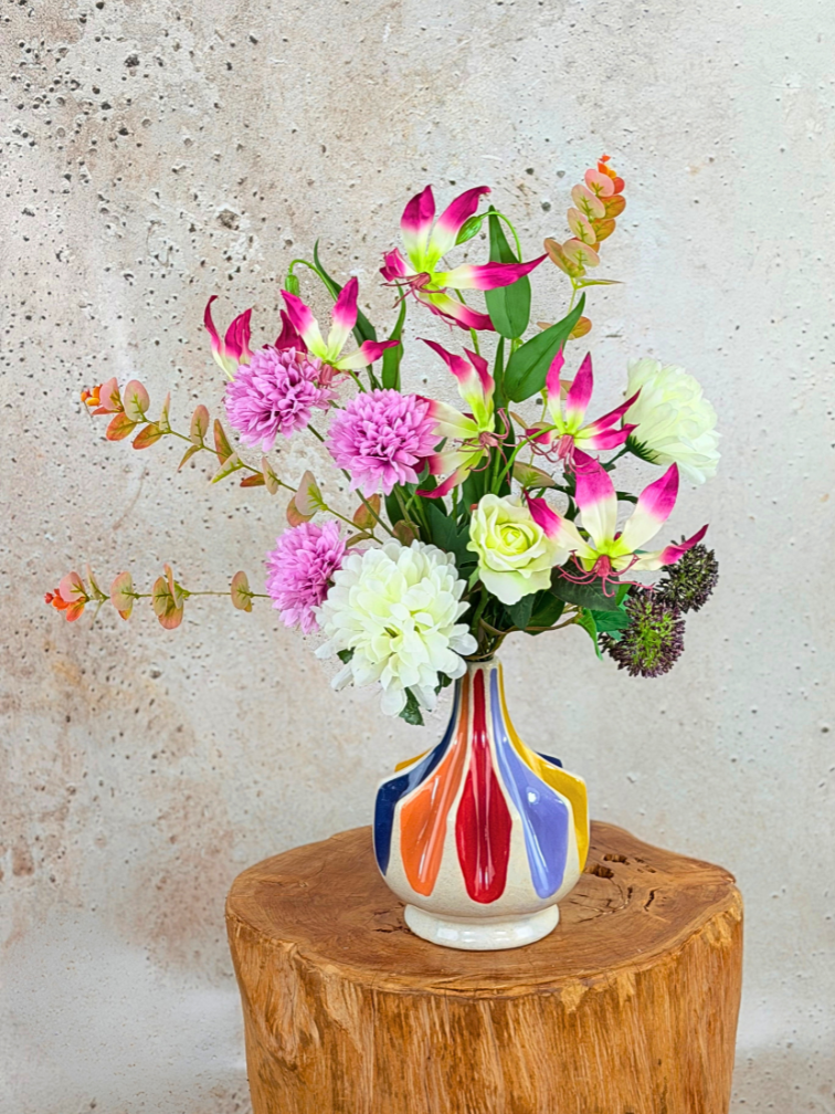 Zijden boeket "Flower Gift" | 60cm