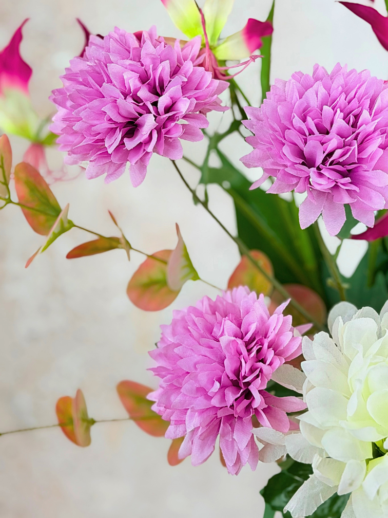 Zijden boeket "Flower Gift" | 60cm