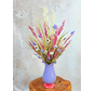 Droogbloemen boeket "Purple Summer" | 60cm