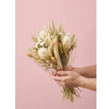 Veldboeket "White Alisson" (large) | 55cm