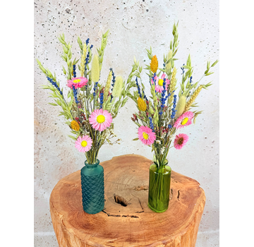 Droogbloemen in vaasje - Deluxe