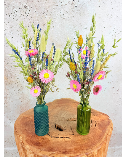 Droogbloemen in vaasje - Deluxe