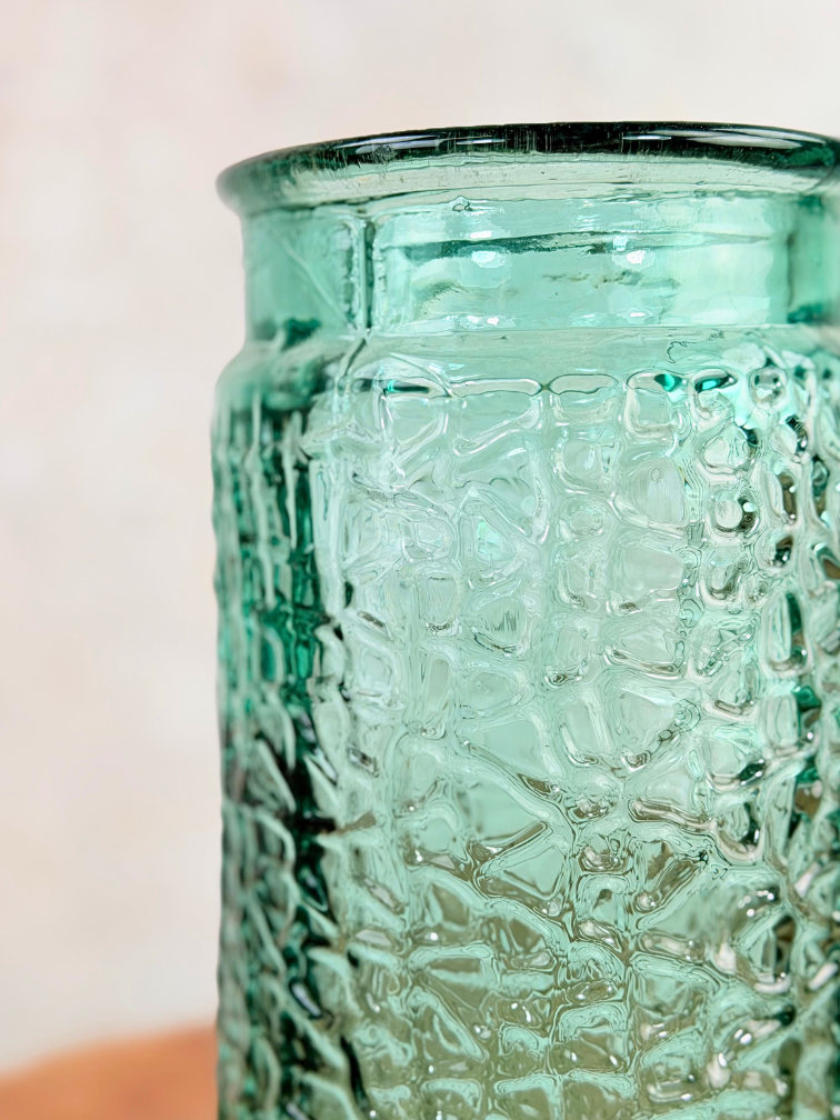 Vaas met structuur "Ecoglas" | ø12xH26cm