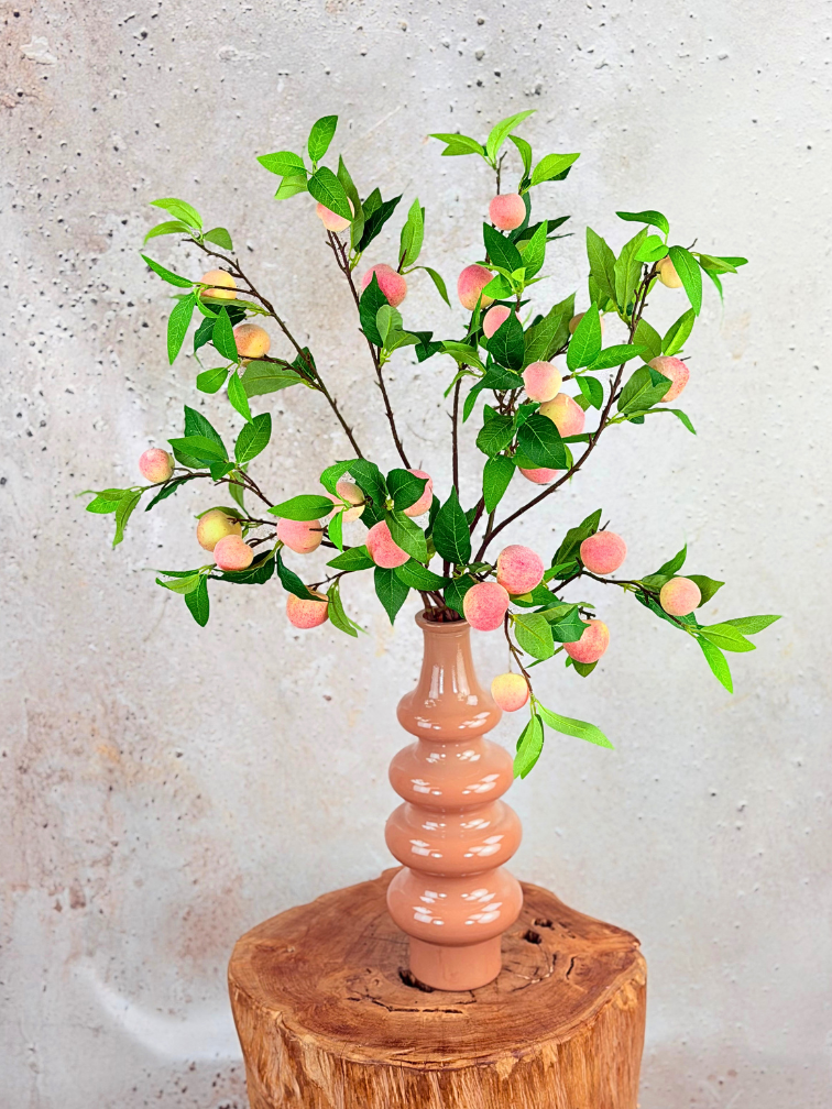 Zijden boeket "Peaches" | 80cm