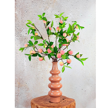 Zijden boeket "Peaches" | 80cm