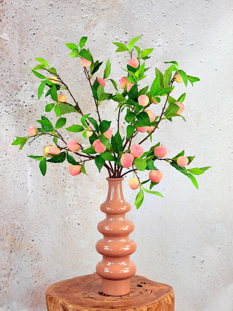 Zijden boeket "Peaches" | 80cm