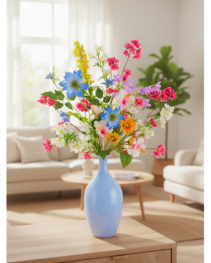 Bestseller - Zijden boeket "Zomerbloesem" | 110cm