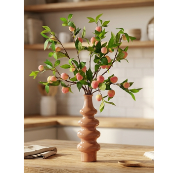 Zijden boeket "Peaches" | 80cm