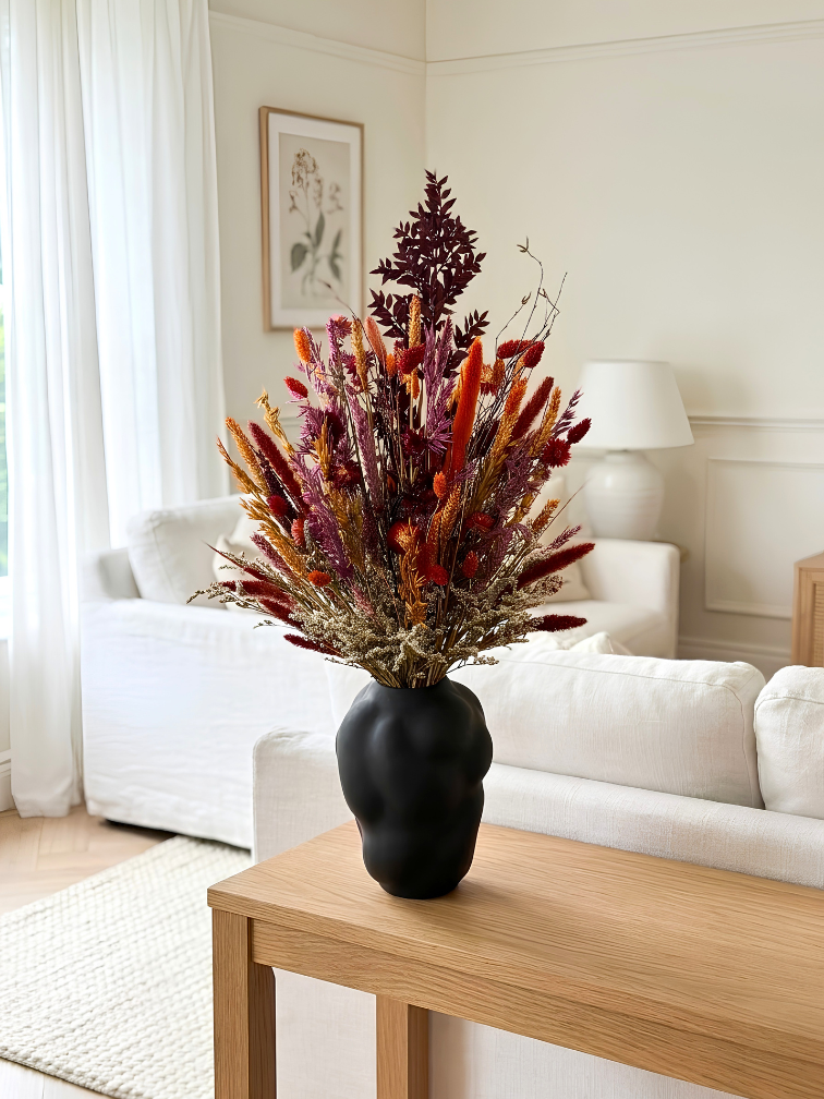 Droogbloemen boeket "Warm Sunset" (Large) | 65cm