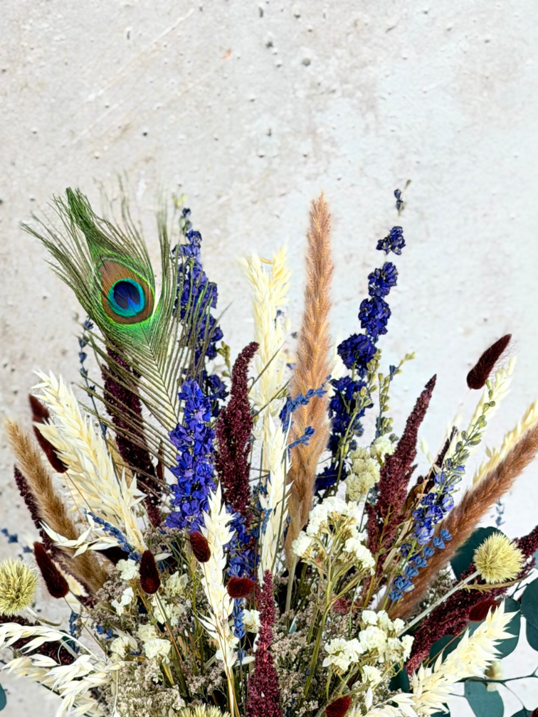 Droogbloemen boeket "Charlotte's Dream" | 70cm
