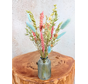 Droogbloemen boeket ‘Dreamy Pink’ met vaasje | 20cm