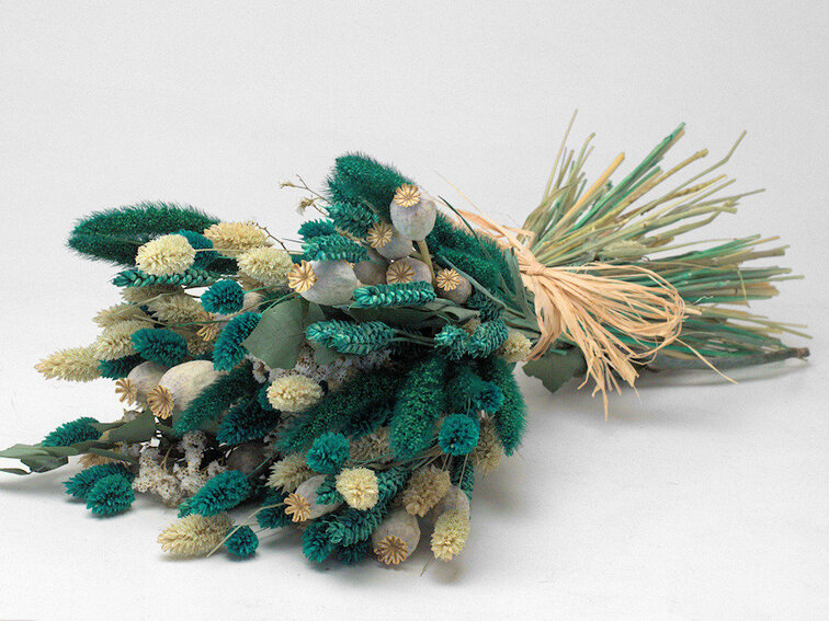 Droogboeket "Groene Droom" | 55cm