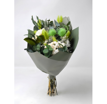 Droogboeket "Green Tale" | 40cm