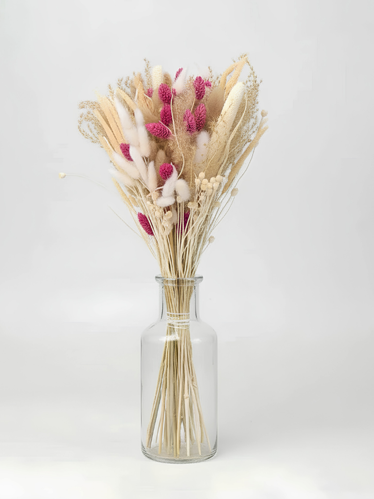 Droogboeket "Liefdes Verhaal" | 55cm