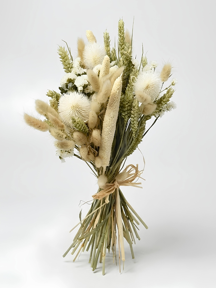 Veldboeket "White Alisson" (large) | 55cm