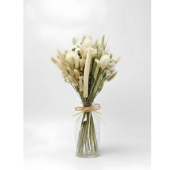 Veldboeket "White Alisson" (large) | 55cm