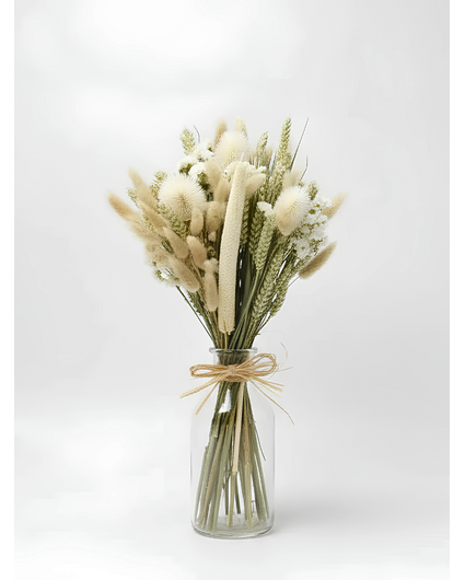 Veldboeket "White Alisson" (large) | 55cm