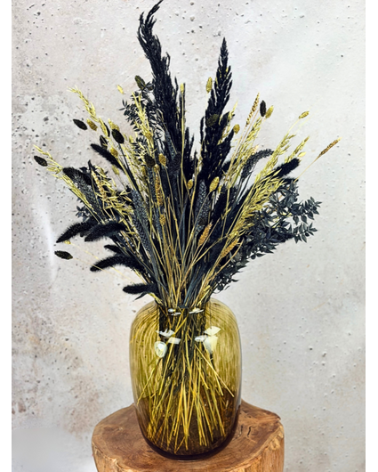 Droogboeket "Bold & Cheetah" | 90cm