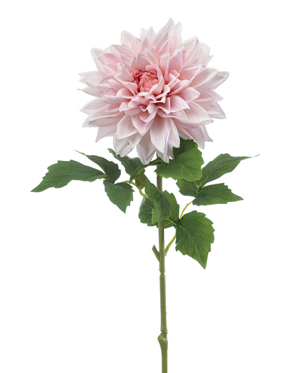 Zijden bloem "Dahlia" real touch" | roze