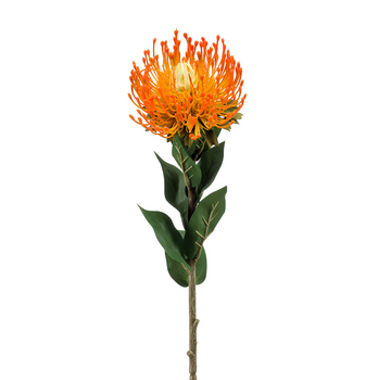 Zijden bloem "Nutans" orange | 72 cm
