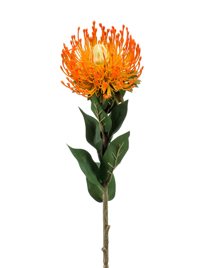 Zijden bloem "Nutans" orange | 72 cm