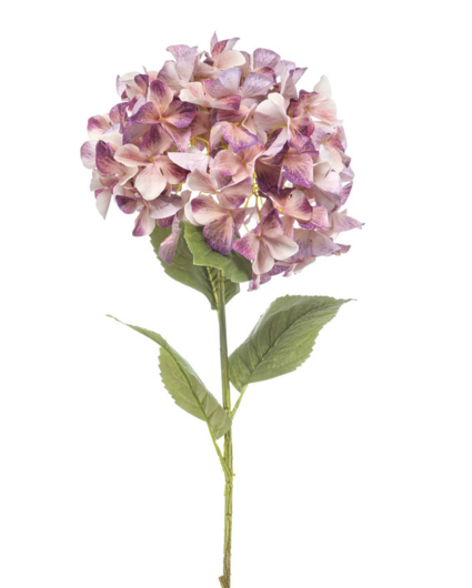 Zijden bloem "Hydrangea XL" paars | 90cm