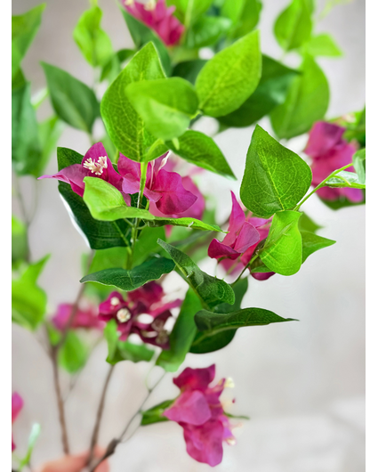 Zijden bloem "Bougainvillea" fuchsia | 120cm