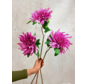 Combi-deal | Zijden bloemenbundel "Dahlia Twist" - paars