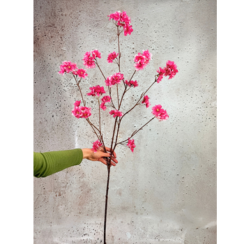 Zijden bloem "Cherry Blossom" Spray pink |126 cm