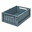 Liewood Boîte de rangement Liewood Large Weston Whale blue