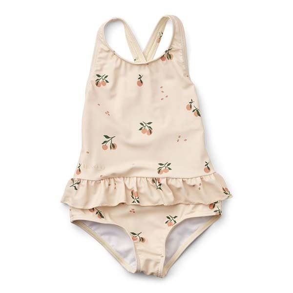 Liewood Maillot De Bain Amara Peach Sea Shell Mix Little Thingz