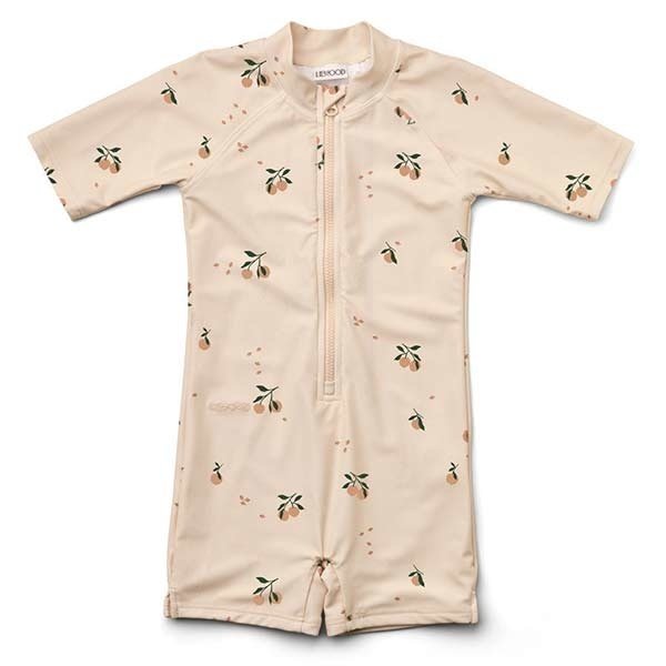 Liewood Maillot De Bain Max Peach Sea Shell Mix Little Thingz