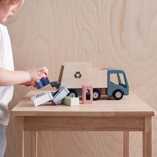 Jouet camion poubelle Aiden - Kids Concept