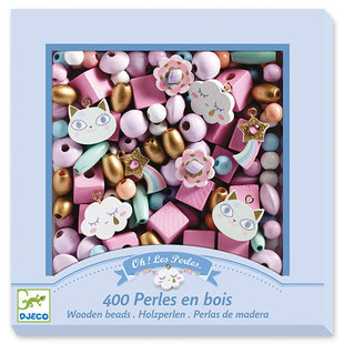 Djeco perles en bois - Rainbow