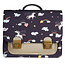 Jeune Premier boekentas Cartable Classic midi rainbow unicorn - Jeune Premier