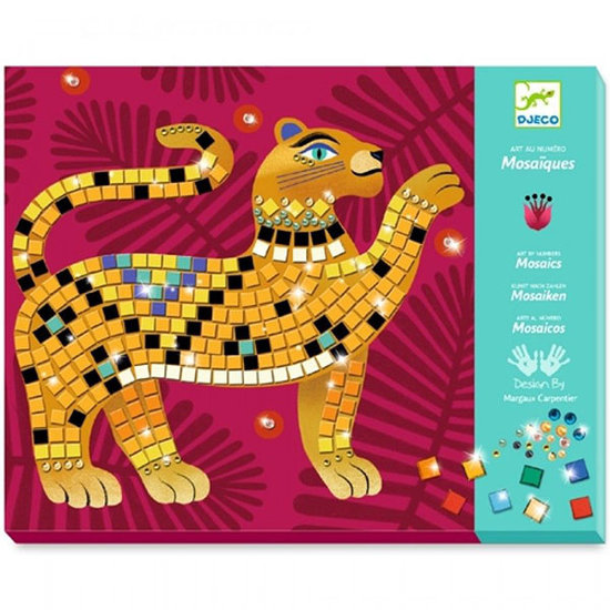 Djeco Mosaïques Au coeur de la jungle +7 ans - Djeco