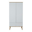 Armoire Quax Flow - White & Oak