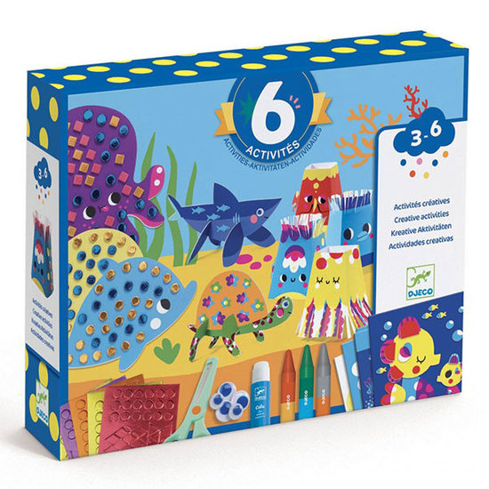 Djeco Set créatif Djeco La mer et ses plaisirs +3 ans