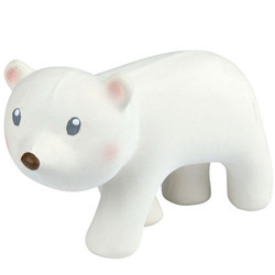 Tikiri jouet de bain avec cloche ours polaire