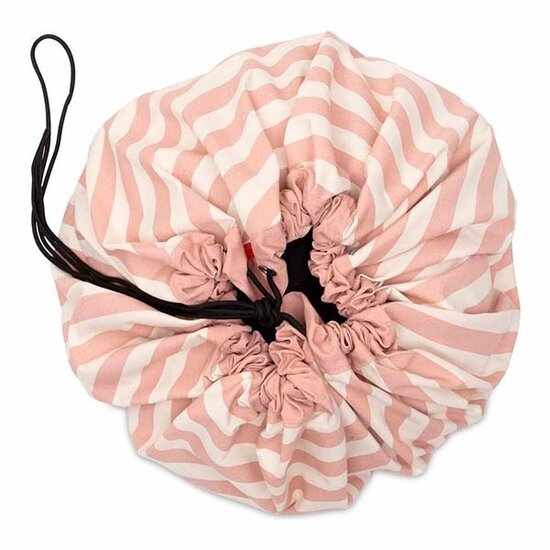 Play and Go Tapis de jeu et sac Stripes Pink New - Play and Go