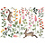 Lilipinso stickers muraux Queyran Rabbits and Flowers