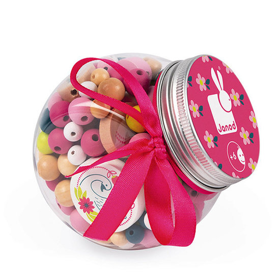 Janod Birdy perles en bois Swans